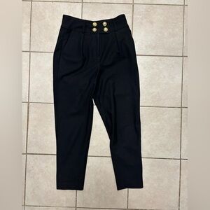 10 Crosby Derek Lam Black Trousers